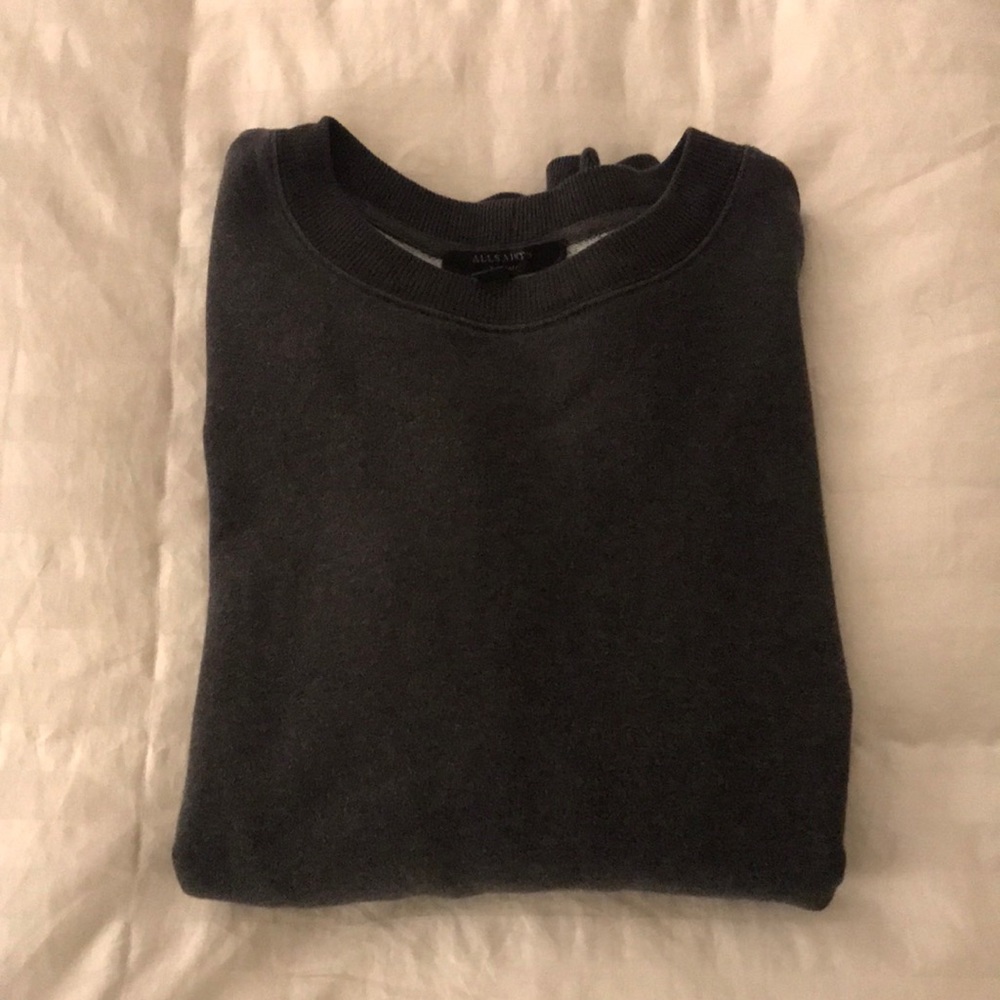 All Saints crew neck pullover sweater